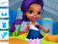 Spel Meermin Papierpop Kleed aanlyn