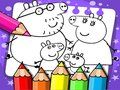 Spel Peppa Pig Kleurboek aanlyn