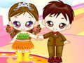 Spel Babies Aankleed aanlyn