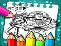 Spel Kleurboek van Toy Story aanlyn