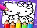 Spel Hello Kitty Kleurboek aanlyn