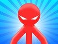 Spel Rooi Stokkeman teen Monster Skool aanlyn