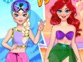 Spel Sommer teen Winter Prinsesse Stryd aanlyn