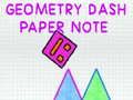 Spel Geometry Dash Papiernota aanlyn