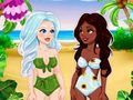 Spel Crystal en Noelle se sosiale media avontuur aanlyn