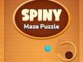 Spel Stekelige Labirint Legpuzzel aanlyn