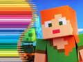 Spel Kleurboek vir Minecraft aanlyn