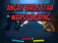 Spel Kleur Angry Birds Sterreoorloë aanlyn