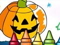 Spel Halloween Kleurspel aanlyn