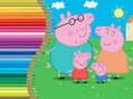 Spel Kleurenboek vir Peppa Pig aanlyn Spel Kleurenboek vir Peppa Pig aanlyn