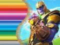 Spel Kleurboek vir Fortnite aanlyn