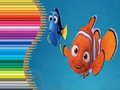 Spel Kleurboek vir Die Soek na Nemo aanlyn Spel Kleurboek vir Die Soek na Nemo aanlyn