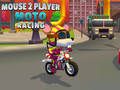 Spel Muis 2 Spelers Moto Renne aanlyn
