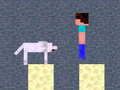 Spel Minicraft: Steve en Wolf Avontuur aanlyn