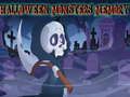 Spel Halloween Monsters Geheue aanlyn