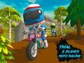 Spel Toespraak 2 Spelers Moto Wedren aanlyn