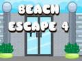 Spel Strand Ontsnapping 4 aanlyn