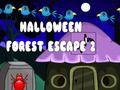 Spel Halloween Woud Ontsnapping 2 aanlyn
