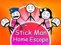 Spel Stickman: Ontsnapping uit die Huis aanlyn