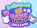 Spel Balletcore teen Bloemige Mode Uitdaging aanlyn
