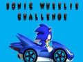 Spel Sonic Wheelie Uitdaging aanlyn