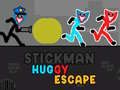 Spel Stickman Huggy Ontsnapping aanlyn