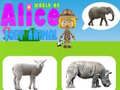 Spel Wêreld van Alice: baba diere aanlyn
