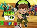 Spel Ben 10 5 Verskille aanlyn Spel Ben 10 5 Verskille aanlyn