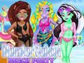 Spel Monster Skool Strandpartytjie aanlyn