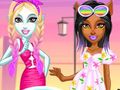 Spel Monster Meisies se Somervakansie aanlyn