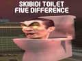 Spel Skibidi Toilet Vyf Verskille aanlyn
