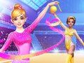 Spel Gimnastiek Meisies Aankleed Speletjie aanlyn