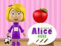Spel Wêreld van Alice Groottes aanlyn
