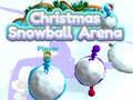 Spel Kersfees Sneeubal Arena aanlyn