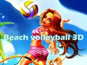 Spel Strand vlugbal 3D aanlyn