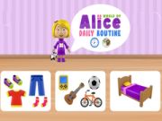 Spel Wêreld van Alice se Daaglikse Routines aanlyn