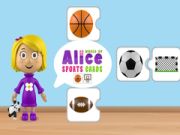 Spel Wêreld van Alice Sportkaarte aanlyn