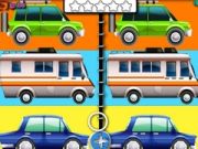 Spel Karikatuur Motors Vind die Verskille aanlyn