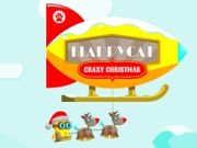 Spel FlappyKat Malende Kersfees aanlyn