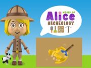 Spel Alice se Argeologie Wêreld aanlyn