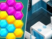 Spel Hexa Blast Speletjie Puzzel aanlyn