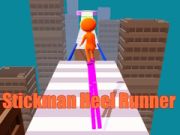 Spel Stickman Hak Hardloper aanlyn