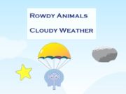 Spel Rumoerige Diere Bewolkte Weer aanlyn