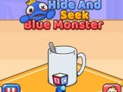 Spel Versteek en Soek: Blou Monster aanlyn