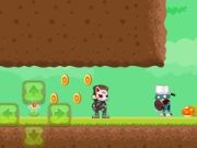 Spel Ninja teen Zombie Aanval aanlyn Spel Ninja teen Zombie Aanval aanlyn
