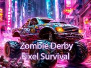 Spel Zombie Derby Pixel Survival aanlyn