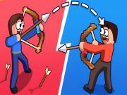 Spel Twee boogskutters: boogduel aanlyn