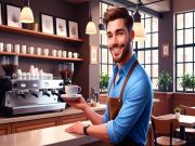 Spel Cafe-eienaar Business Simulator aanlyn
