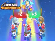 Spel Skiet Run Monster Hunting aanlyn
