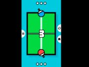 Spel Ping pong tennis tabel 2d aanlyn